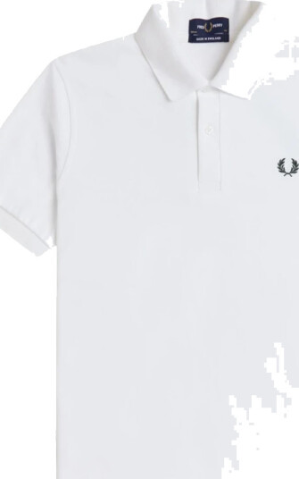 Fred Perry Herre Topper Hvit XS,
