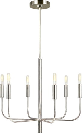 Collier 240 Chandelier 2700K Brass