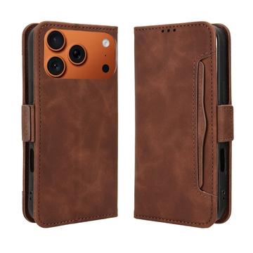 iPhone 17 Pro Max Kortholder Lommebokveske brun