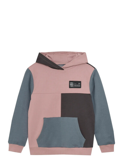 Color Kids Sweat Hoodie Colorblock Multi/patterned 176 Color Kids Sweat Hoodie Colorblock Multi/patterned 176