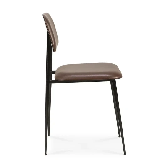 Ethnicraft DC Spisestol Chocolate leather