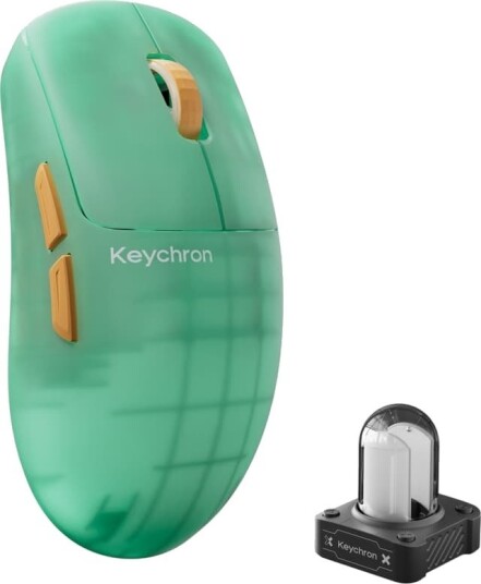 Keychron G6 HE 8K Trådløs Gamingmus Turkis
