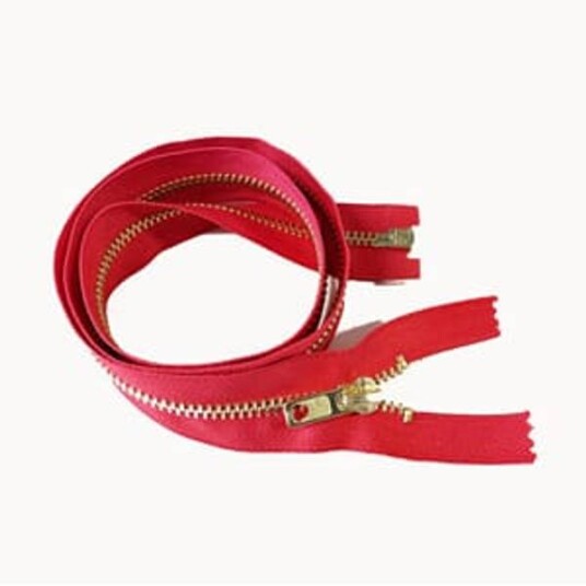 Glidelås M60 Åpen 60cm Werra 03828 Rød Glidelås M60 Åpen 60cm Werra 03828 Rød