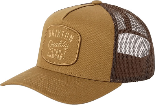 Brixton Hubal C Mp Trucker Hat Brown ONE SIZE