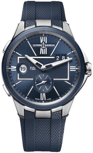 Ulysse Nardin Herreklokke 243 20 3 43 Blast Blå/Gummi Ø42 mm
