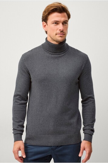 Ellos Collection Polohals Jake Grå