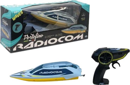 ODS Radiocom Waves Portofino Fjernstyrt Speedbåt 27x9x6,4 cm 7 Funksjoner 3,7 V 500 MAh 6 Km/T 6+ År ODS Radiocom Waves Portofino Fjernstyrt Speedbåt 27x9x6,4 cm 7 Funksjoner 3,7 V 500 MAh 6 Km/T 6+ År