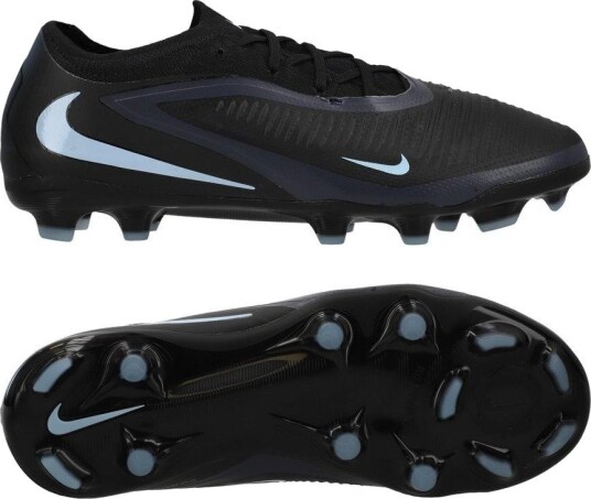 Nike Phantom 6 Pro Low Cut MG Shadow   Svart/Isblå Barn   Multi Ground (MG) størrelse 35