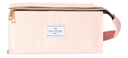 The Flat Lay Co. Flat Lay Makeup Box Bag Blush Pink
