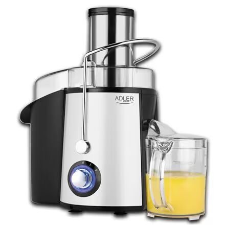 Adler Juicer AD 4128 Type maker Matt Black/White 1000 W Number of speeds 2