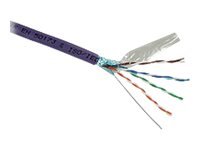 Solarix - Bulkkabel - 305 M - Ftp - Cat 5E - Halogenfri Solid - Lilla