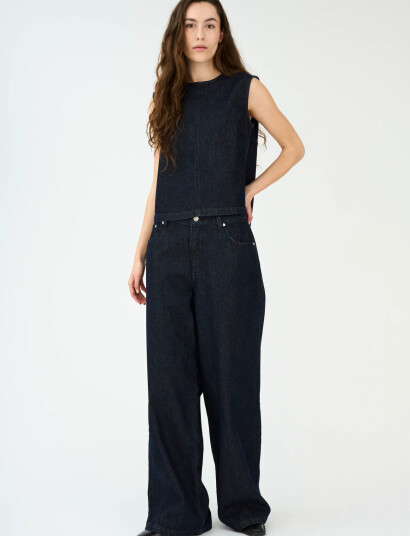 IVY Copenhagen Ivy-Karla Supersize Jeans Wash Hong - Navy - 24 x 32 IVY Copenhagen Ivy-Karla Supersize Jeans Wash Hong - Navy - 24 x 32