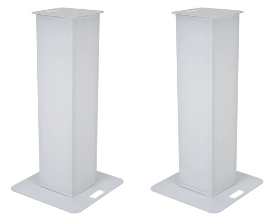 EuroLite 2x Stage Stand 150cm Inkl. Trekk Og Bag, Hvit
