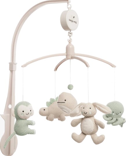 BabyS Only Musikkuro Animals Laurel Green/Warm Linen BabyS Only Musikkuro Animals Laurel Green/Warm Linen