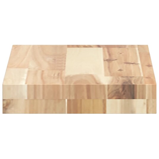  Flytende hylle 40x20x4 cm ubehandlet heltre akasie