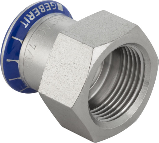 Geberit Overgang Rustfri 28-5/4 Muffe / Muffe Mapresss