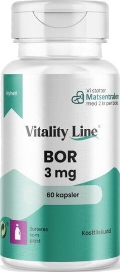 Vitality Line Bor 60 kapsler