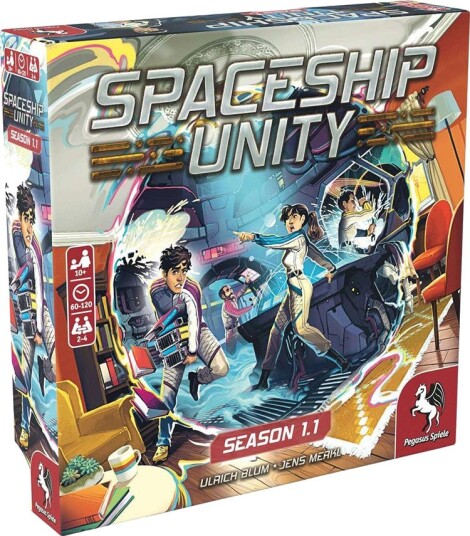 Pegasus Spaceship Unity Sesong 1.1 Brettspill Intergalaktisk Eventyr Engelsk 10+ År