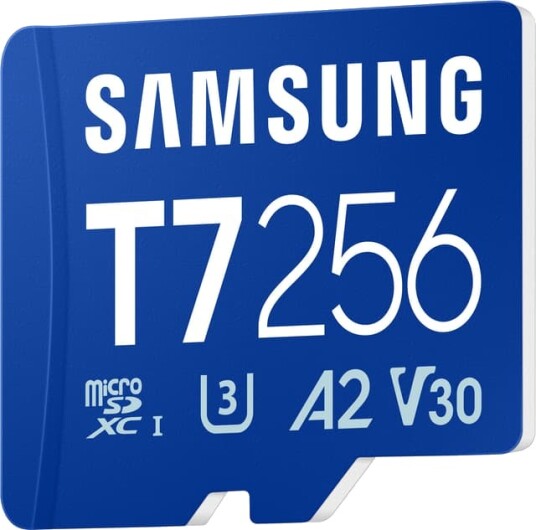 Samsung T7 micro SDXC minnekort 256GB Samsung T7 micro SDXC minnekort 256GB