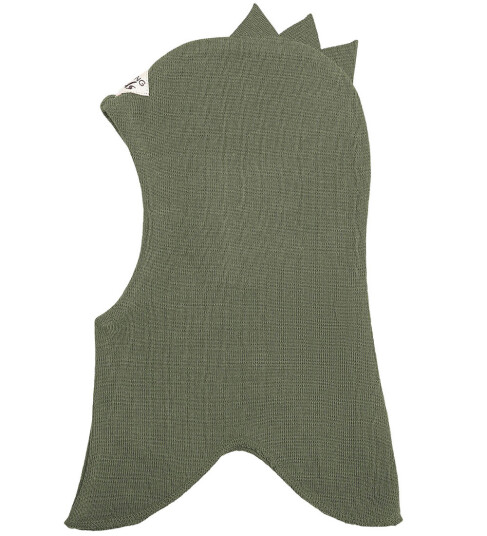 Racing Kids Balaclava Ull/Bomull 2 lags Dark Sjøgress m. 9 24 md Balaclava dobbel Grønn 74 92
