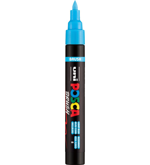 Posca Posca Brush PC 5BR Light Blue