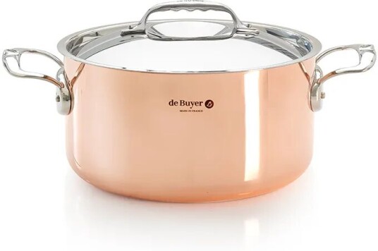 De Buyer Prima Matera gryte med lokk induksjon 28 cm De Buyer Prima Matera gryte med lokk induksjon 28 cm