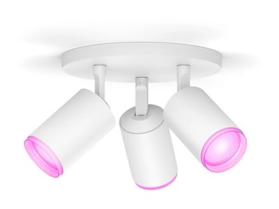 Philips Hue Trippelt Fugato-spotlight hvit