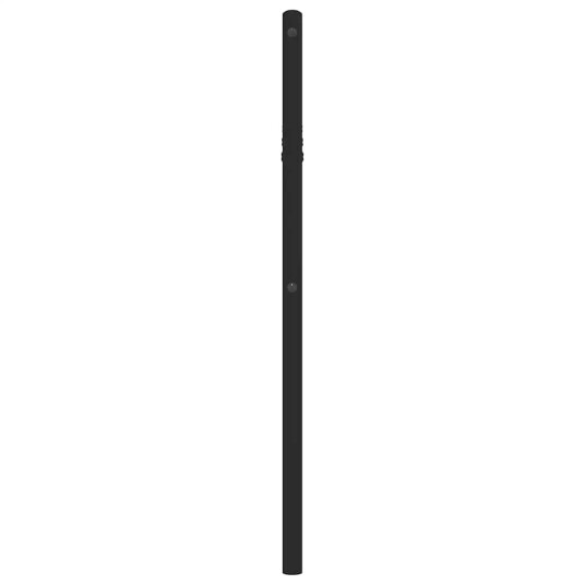  Sengegavl i metall svart 100 cm 8721012211278