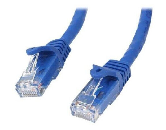 Gigabit Snagless RJ45 UTP Cat6 Patch Cable Cord - patch cable - 50 cm - blue