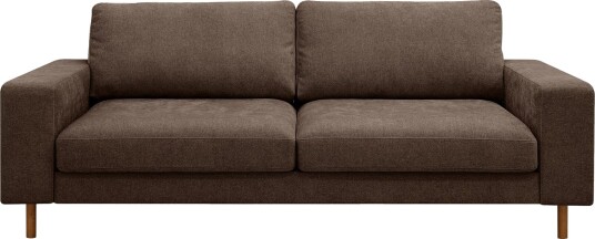 Scandi dyp 3 seters sofa i stoff