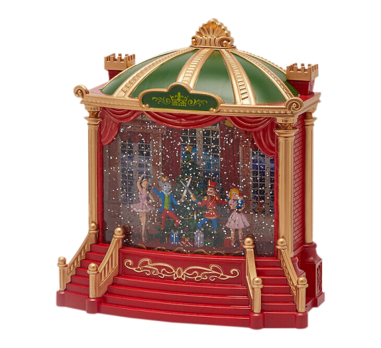 Paviljong Royal Reggia med LED lys og musikk 23 cm