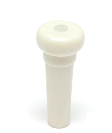 Graph Tech Tusq Pp-7142-00 End Pin - Hvit - W/mop Inlay