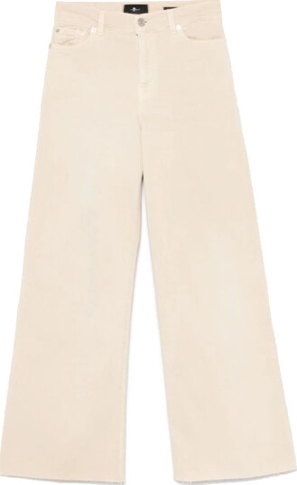 7 For All Mankind Dame Jeans Beige W25, 7 For All Mankind Dame Jeans Beige W25,
