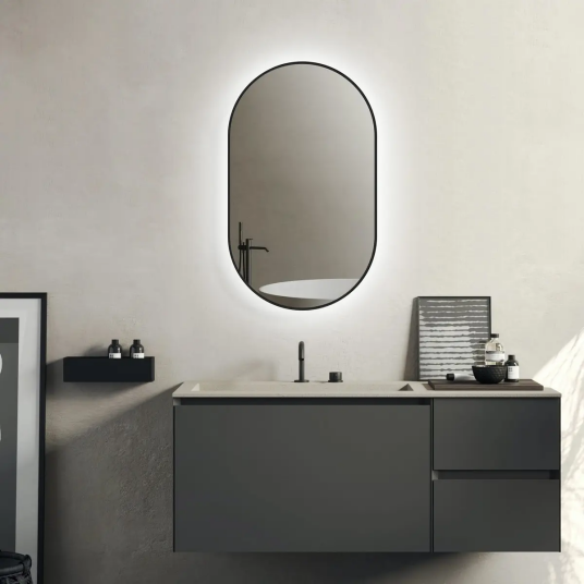 Bathlife Nöja Speil 600x1000 mm Med LED Belysning Bathlife Nöja Speil 600x1000 mm Med LED Belysning