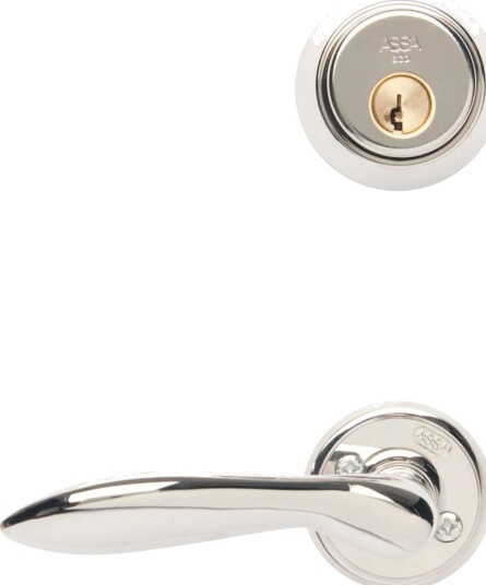 Tilbehørsett ASSA ABLOY Sideentré D12 Bas, Nikkel