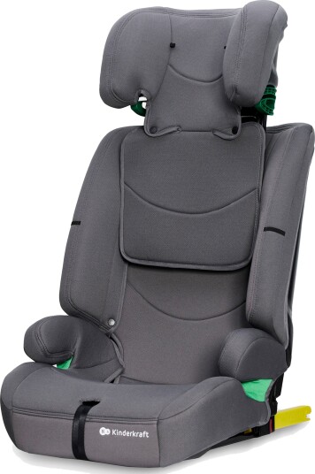 Kinderkraft Bilstol Safety Fix 2 i-Size 76 til 150 cm 8 kg grå