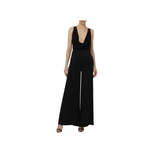 Elisabetta Franchi, Dame, Jumpsuits & Playsuits, Svart, M, Elisabetta Franchi, Dame, Jumpsuits & Playsuits, Svart, M,