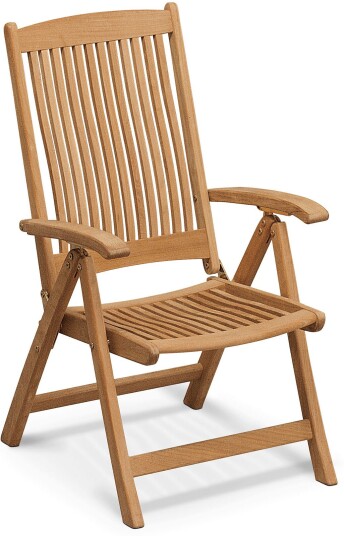 Fritz Hansen - Columbus Teak - Utendørs Spisebordstoler - Skagerak Design Team - Brun - Tre