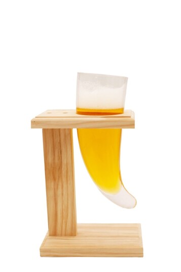 Winkee Stativ og glass Viking-ølhorn