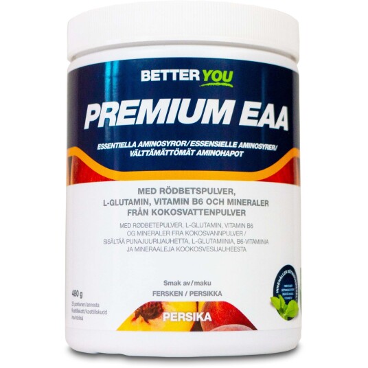 Better You Premium EAA Persika 480 g Better You Premium EAA Persika 480 g