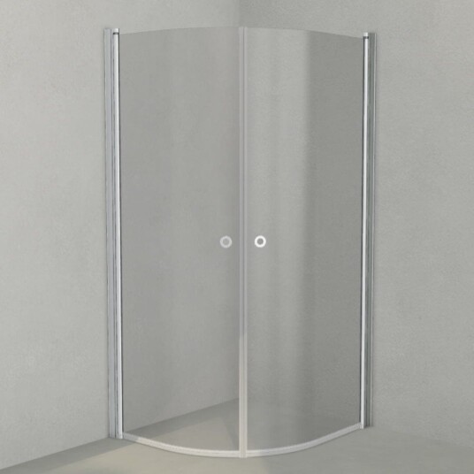 INR Iconic Nordic Rooms Dusjhjørne Linc Niagara Original, Grått Glass Matt Aluminium / 90x100cm INR Iconic Nordic Rooms Dusjhjørne Linc Niagara Original, Grått Glass Matt Aluminium / 90x100cm