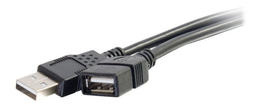C2G 3.3ft USB Extension Cable - USB A to USB A Extension Cable - USB 2.0 - M/F - USB-forlengelseskabel - USB til USB - 1 m