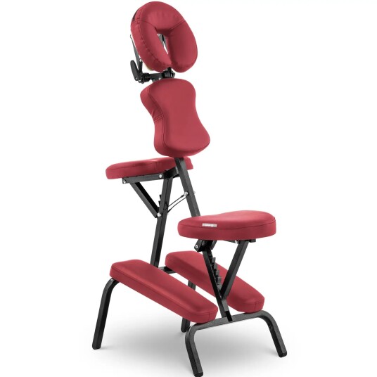 physa Sammenleggbart massasjestol 130 kg Red 10040441