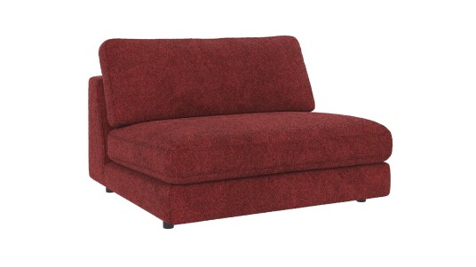 Rowico Home Duncan 1,5 seters modul Rød Anna 8 112 x 103 x 78 cm Rød