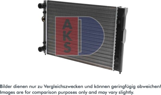 AKS DASIS 040870N Radiator motorkjøling