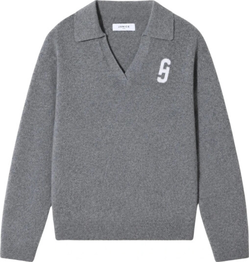 Janice, Dame, Strikkevarer, Grå, XL, Janice, Dame, Strikkevarer, Grå, XL,