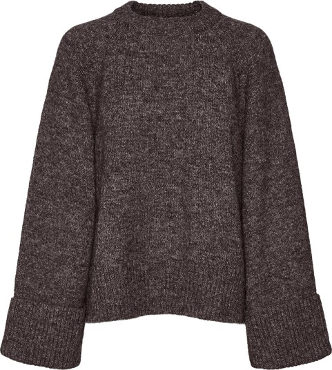 Vero Moda Awnovah Ls O Neck Knit Pullover Noos CHOCOLATE TORTE XS Vero Moda Awnovah Ls O Neck Knit Pullover Noos CHOCOLATE TORTE XS