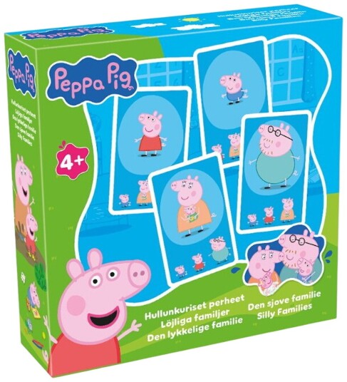TACTIC Happy Familier Peppa Gris Kortspill