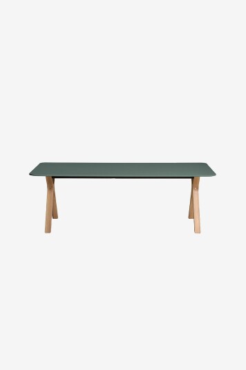 Andersen Space Uttrekkbart bord 220 x 95 cm Grønn