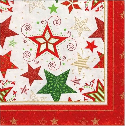 Papstar 88670 Rød Hvit Tørkepapir 51 G/M² 400 Mm 40 Cm 20 Stykker